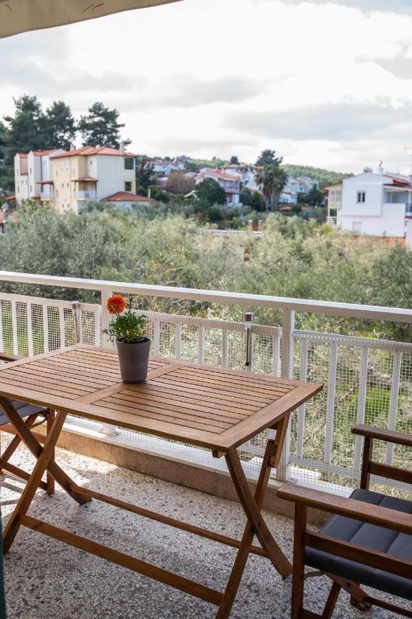 Laonikos Apartment Polychrono Villas Beach Bar Экстерьер фото